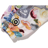 ART CAMO SHARK FULL ZIP HOODIE JACKET LADIES