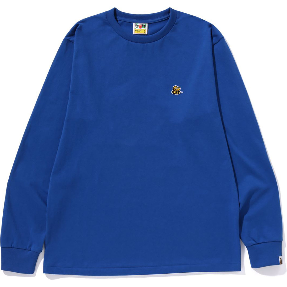 BAPE BEE ONE POINT L/S TEE MENS