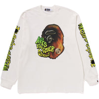 BAPE SPORT GRAPHIC L/S TEE MENS