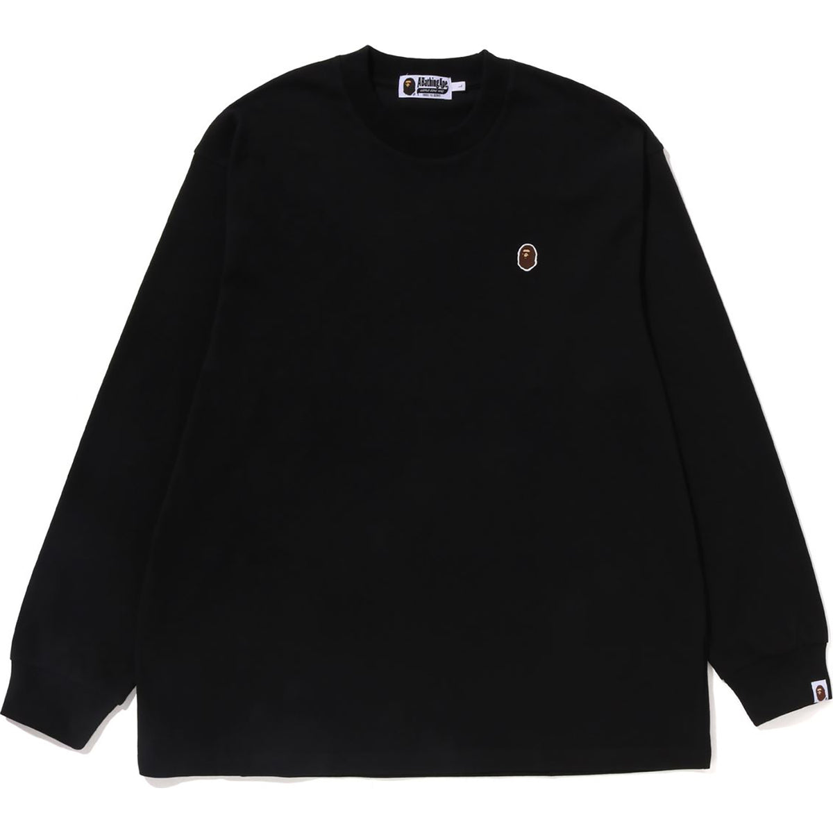 APE HEAD ONE POINT L/S TEE MENS