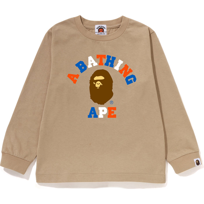 COLORS COLLEGE L/S TEE KIDS