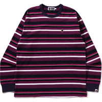 APE HEAD ONE POINT HOOP L/S TEE RELAXED FIT MENS