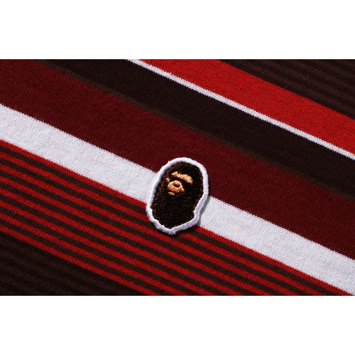 APE HEAD ONE POINT HOOP L/S TEE RELAXED FIT MENS