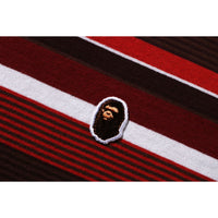 APE HEAD ONE POINT HOOP L/S TEE RELAXED FIT MENS