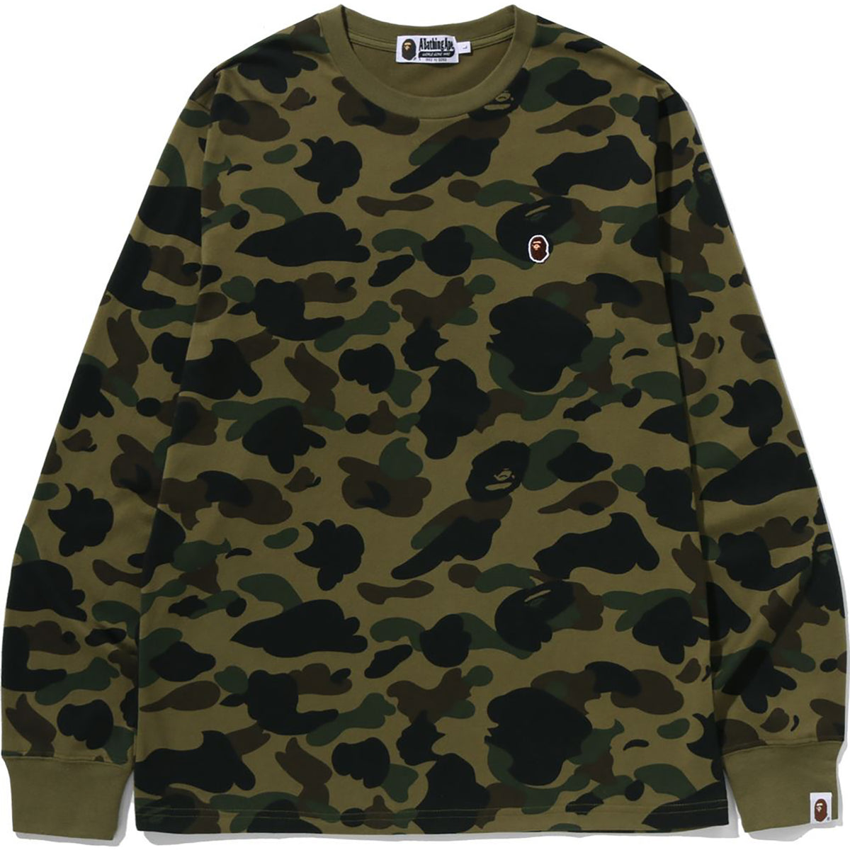 1ST CAMO ONE POINT LS TEE MENS