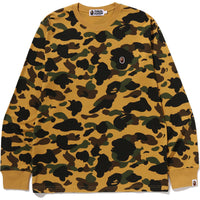 1ST CAMO ONE POINT LS TEE MENS