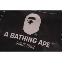 LEATHER JACKET PRINT SHARK PULLOVER HOODIE KIDS