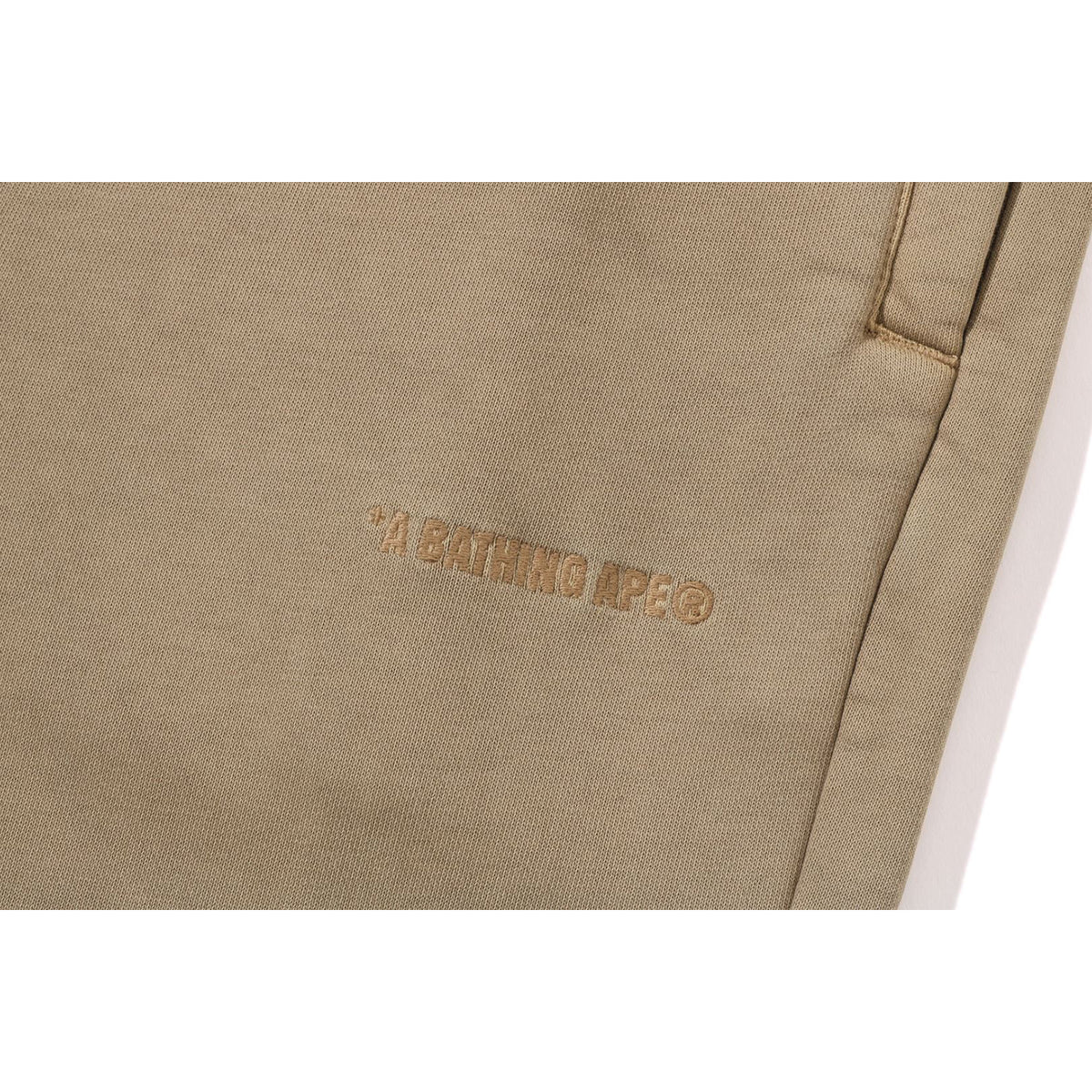 BATHING APE LOGO RELAXED FIT SWEATPANTS MENS