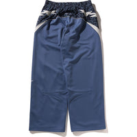 WILD LEOPARD PATTERN OVERSIZED FIT TRACK PANTS MENS
