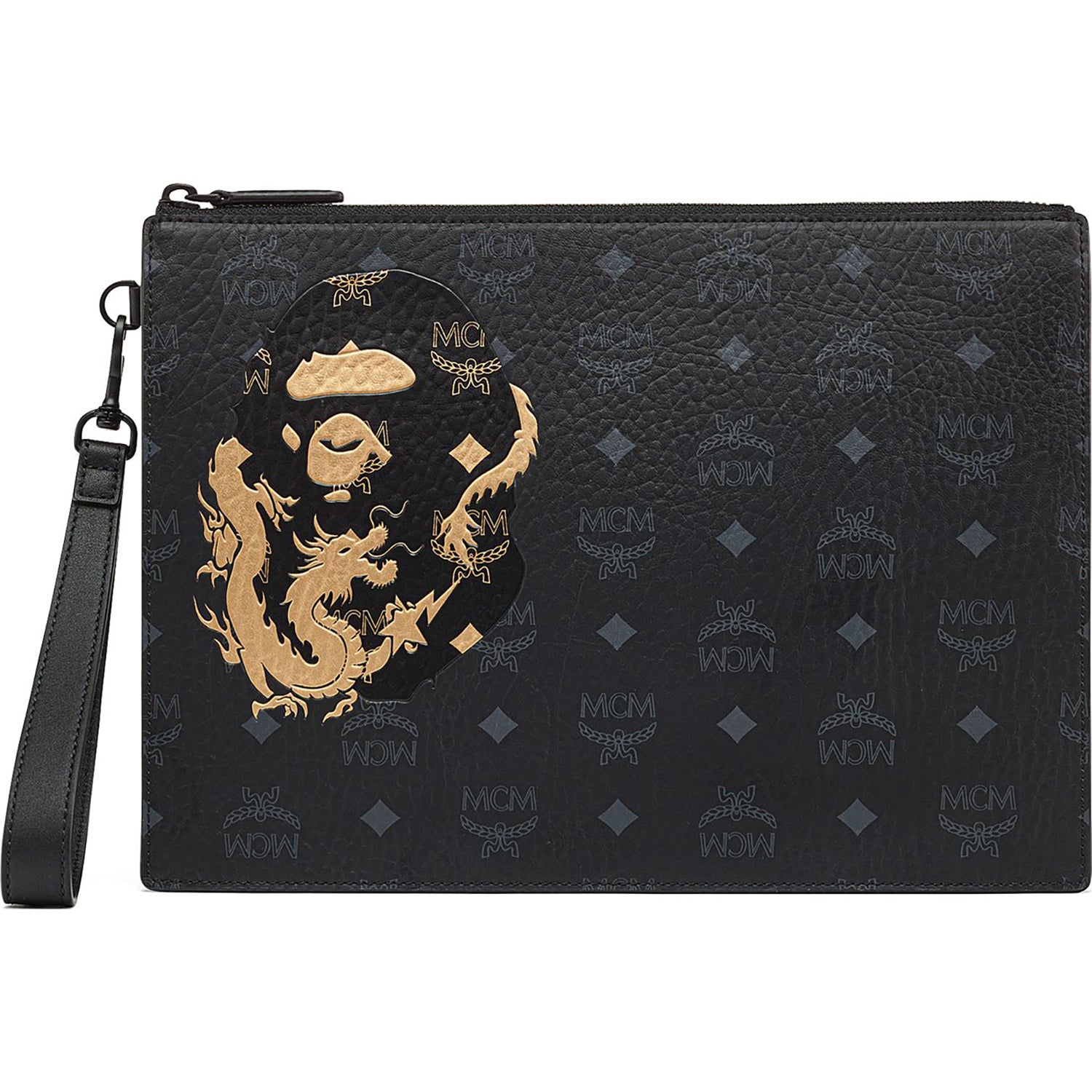 BAPE X MCM FLAT POUCH – us.bape.com