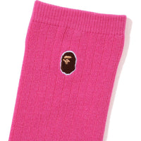 APE HEAD ONE POINT SOCKS LADIES