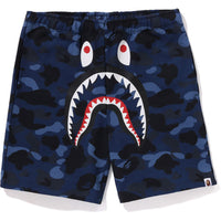 COLOR CAMO SHARK SWEAT SHORTS MENS