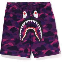 COLOR CAMO SHARK SWEAT SHORTS MENS