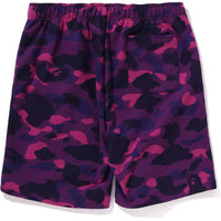 COLOR CAMO SHARK SWEAT SHORTS MENS
