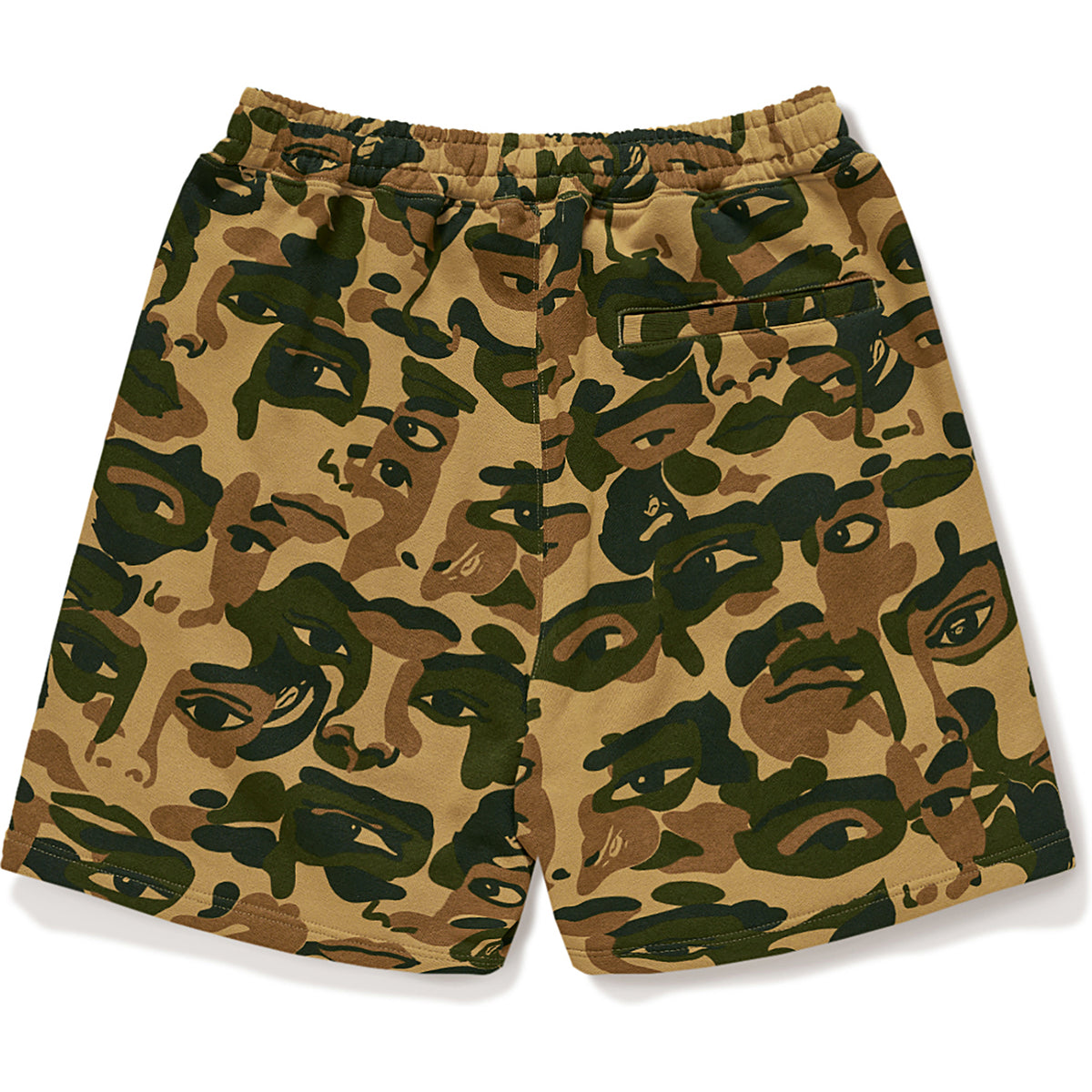 BAPE X KIDSUPER CAMO SWEAT SHORTS MENS