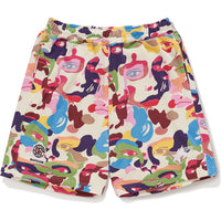 BAPE X KIDSUPER CAMO SWEAT SHORTS MENS