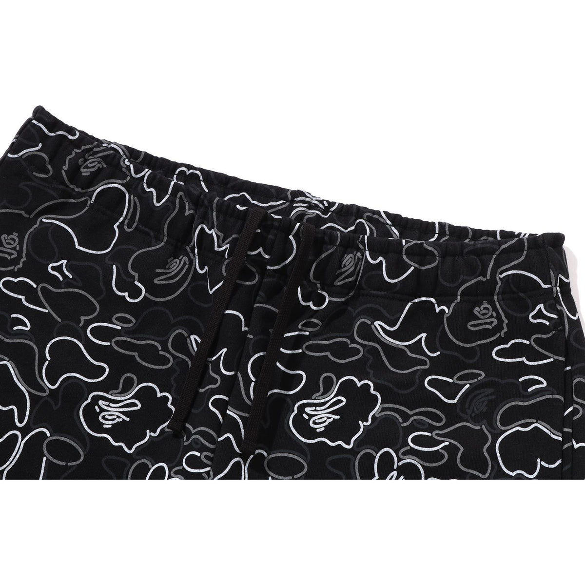 NEON CAMO REGULAR FIT SWEAT SHORTS MENS