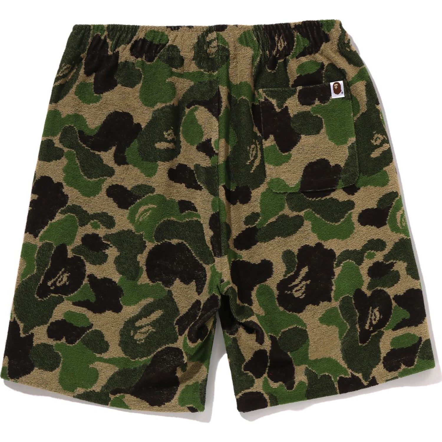 ABC CAMO PILE ONE POINT SWEAT SHORTS MENS – us.bape.com