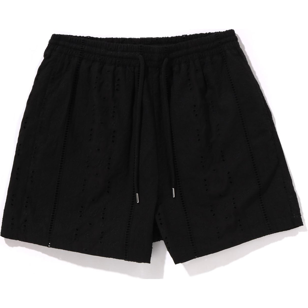 EMBROIDERY RELAXED FIT SHORTS MENS