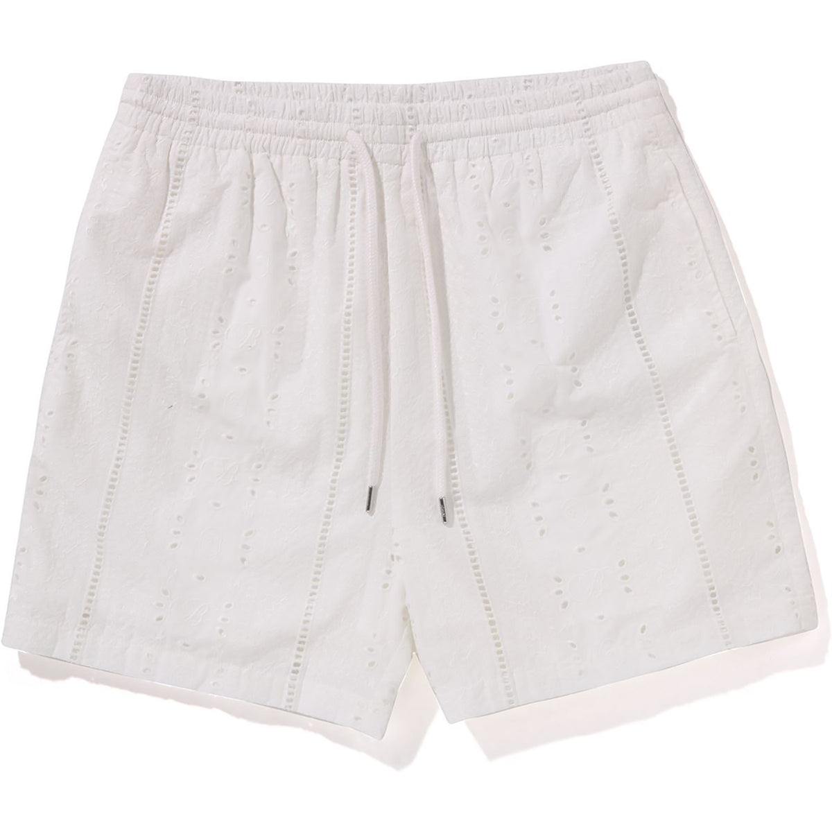 EMBROIDERY RELAXED FIT SHORTS MENS