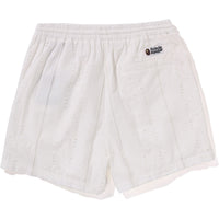 EMBROIDERY RELAXED FIT SHORTS MENS