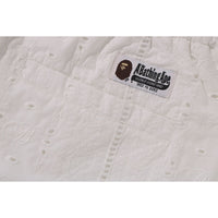 EMBROIDERY RELAXED FIT SHORTS MENS