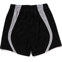 SOLID CAMO JACQUARD MULTILOGO RELAXED FIT SWEAT SHORTS MENS