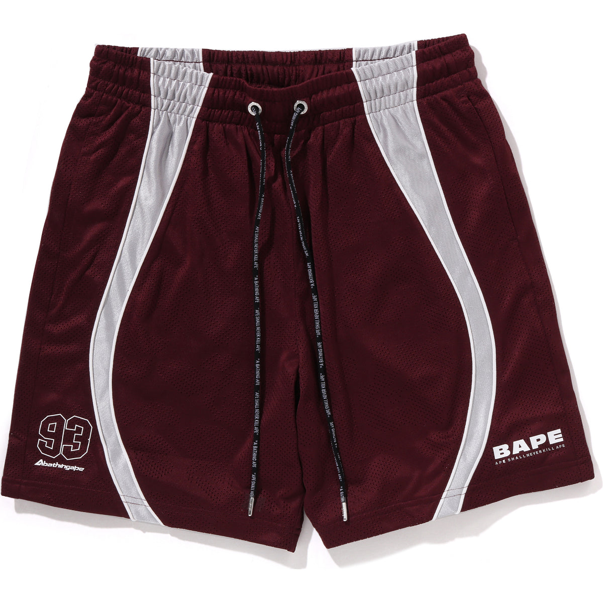 SOLID CAMO JACQUARD MULTILOGO RELAXED FIT SWEAT SHORTS MENS