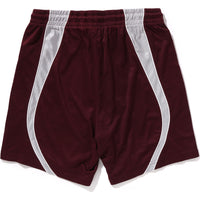 SOLID CAMO JACQUARD MULTILOGO RELAXED FIT SWEAT SHORTS MENS