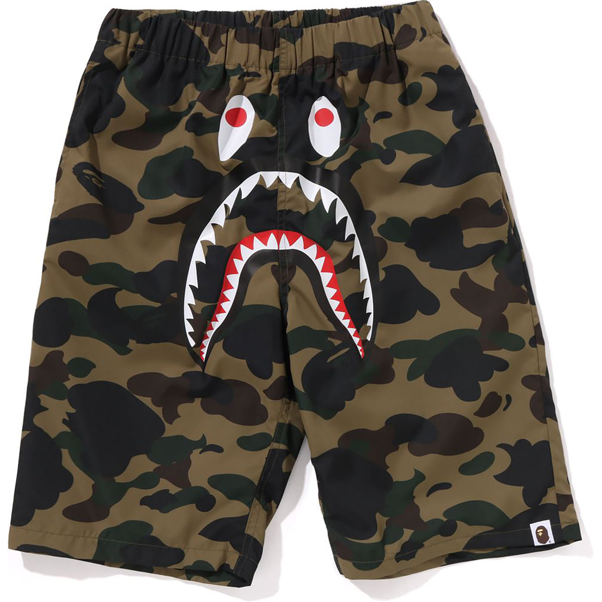 1ST CAMO SHARK BEACH SHORTS JR KIDS