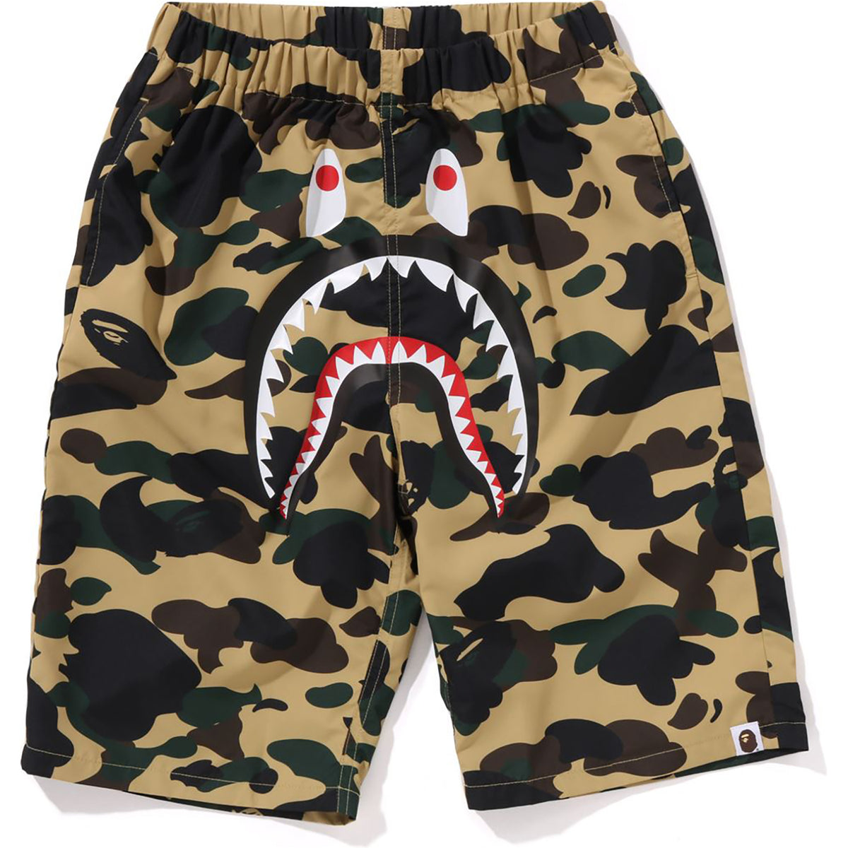 1ST CAMO SHARK BEACH SHORTS JR KIDS