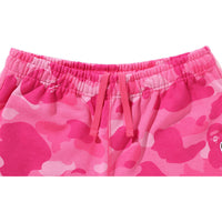 COLOR CAMO SWEAT SHORTS LADIES