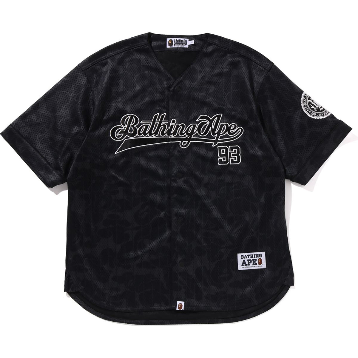 CAMO STRIPE BASEBALL SHIRT MENS