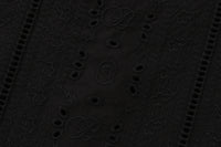 EMBROIDERY OPEN COLLAR SS SHIRT MENS