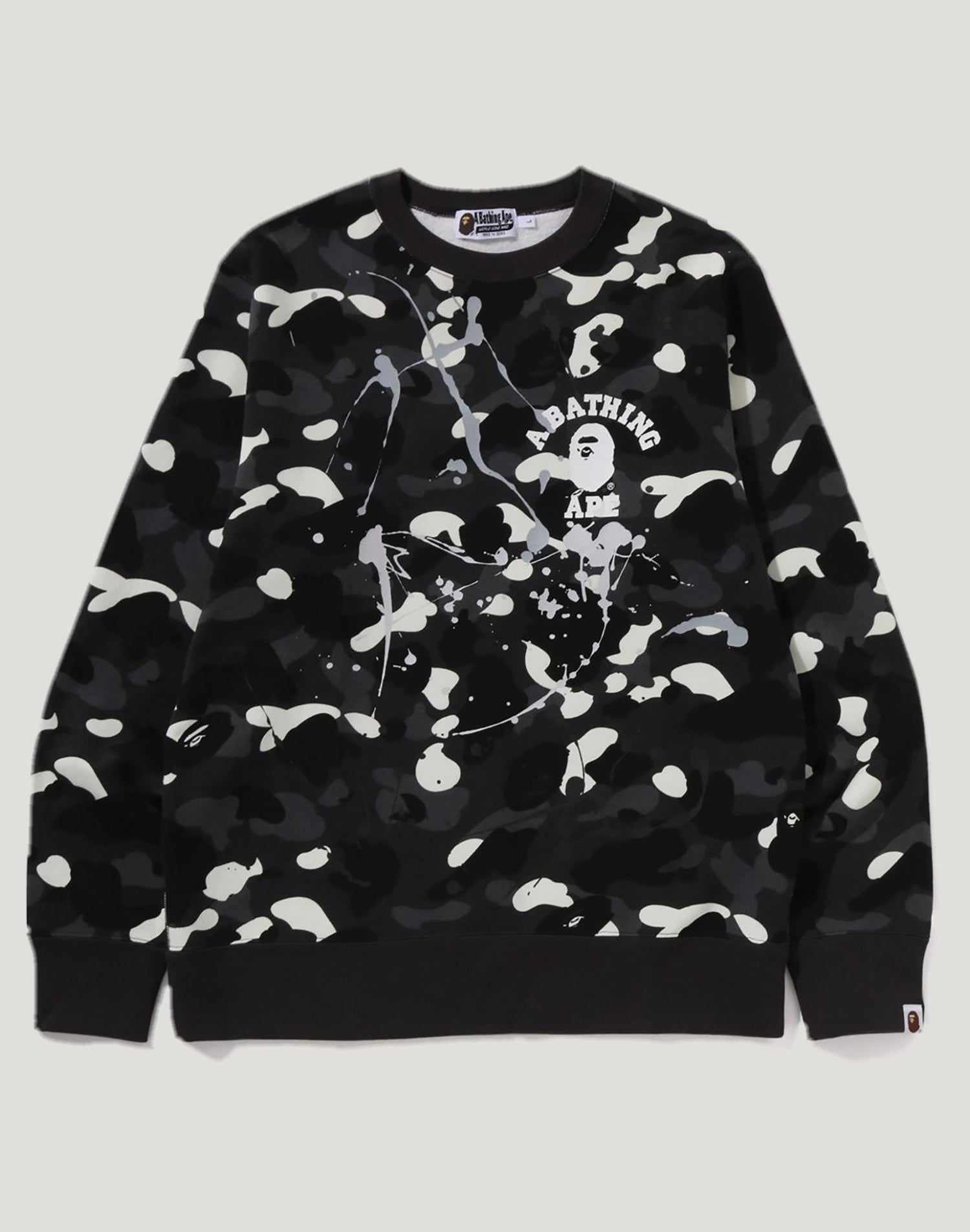 CITY CAMO PAINTING CREWNECK SWEATSHIRT MENS – us.bape.com
