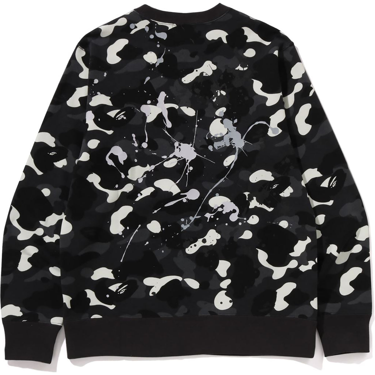 CITY CAMO PAINTING CREWNECK SWEATSHIRT MENS