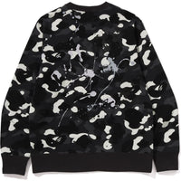 CITY CAMO PAINTING CREWNECK SWEATSHIRT MENS