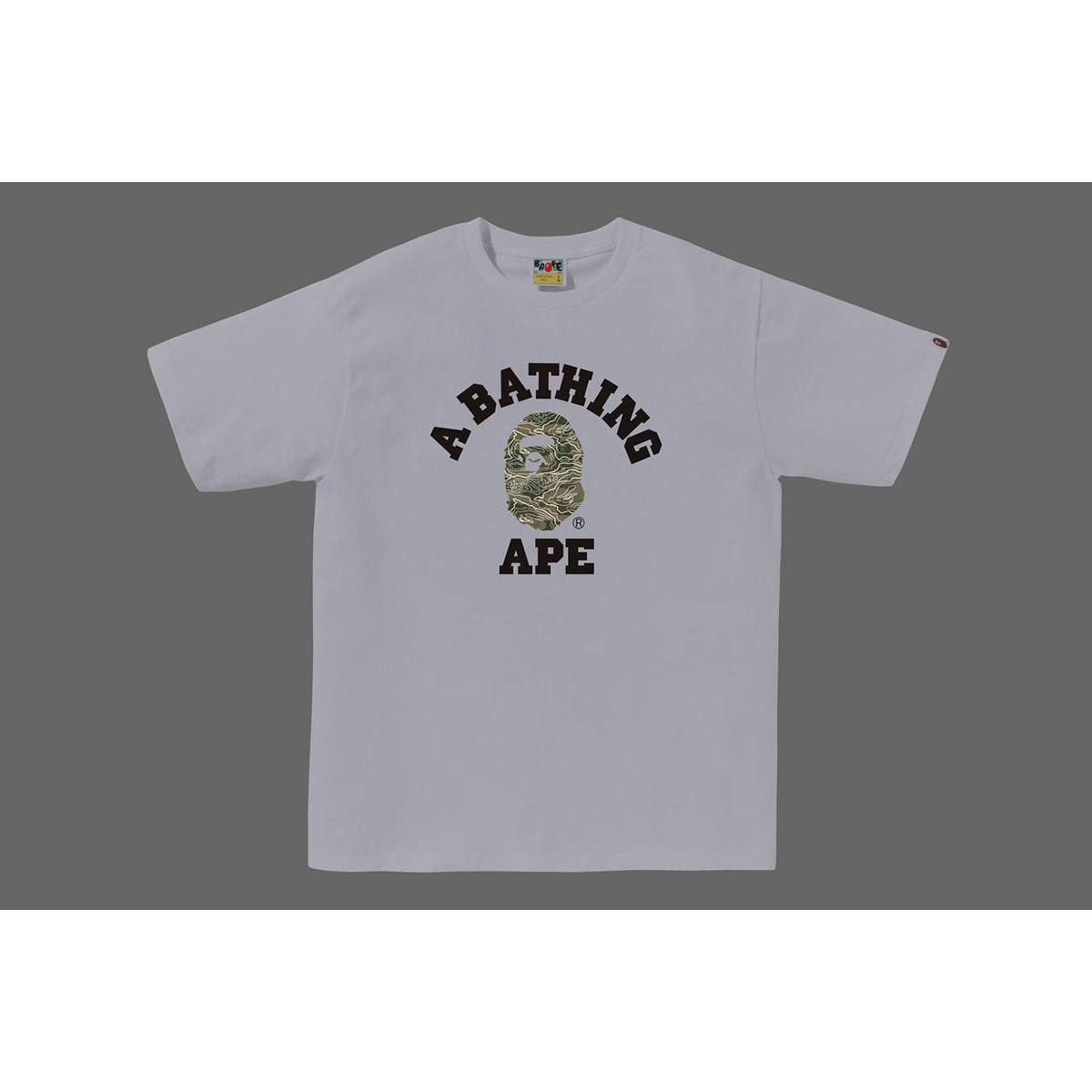 LAYERED LINE CAMO COLLEGE TEE MENS