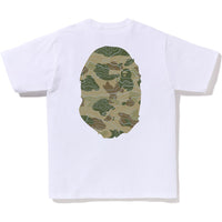 LAYERED LINE CAMO BIG APE HEAD TEE MENS