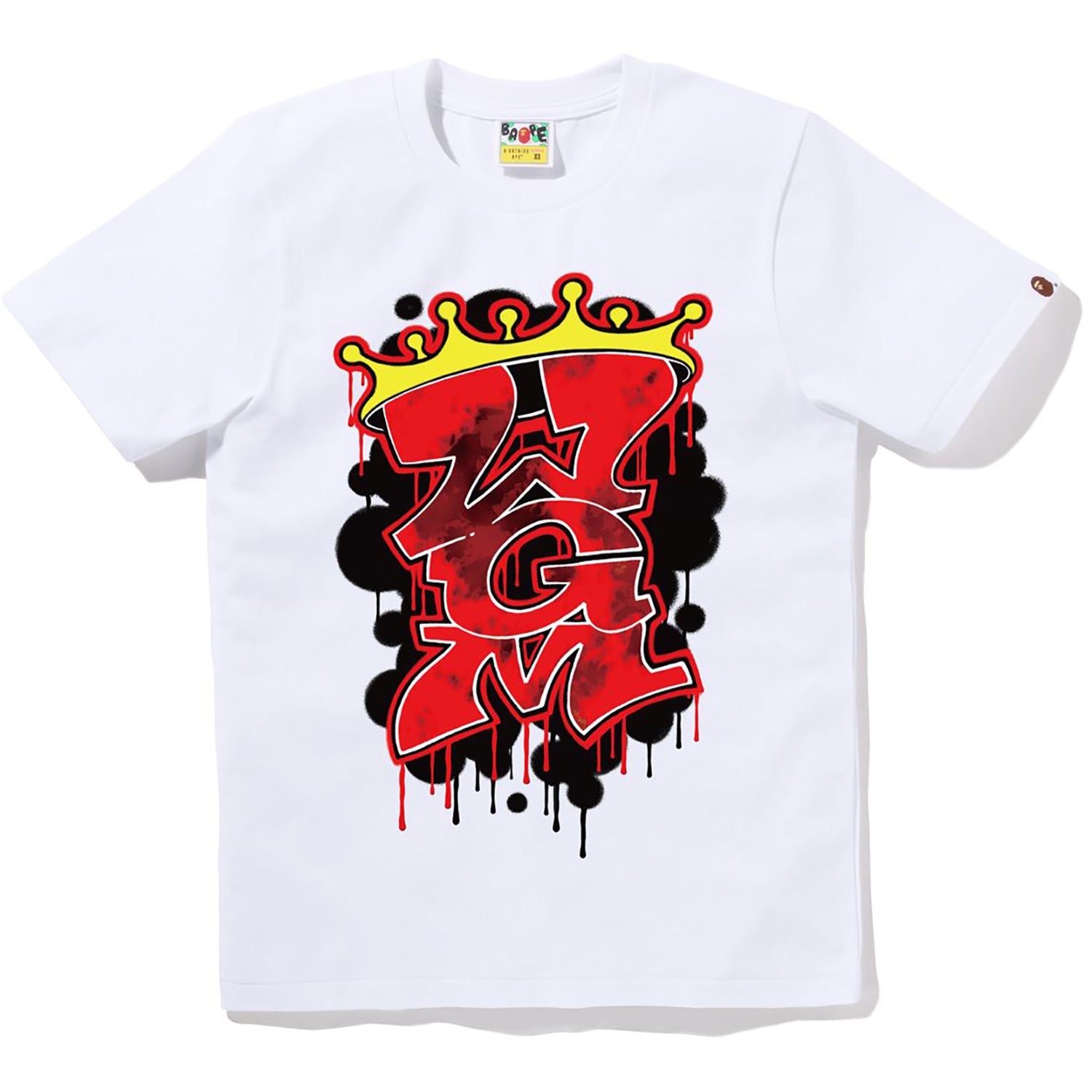 BAPE GRAFFITI WGM TEE LADIES