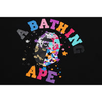 BAPE MENS US COLLEGE MULTI CAM STA T-SHIRT