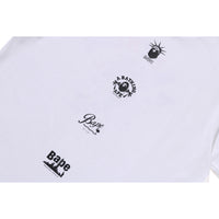 BAPE MENS US COLLEGE MULTI CAM STA T-SHIRT