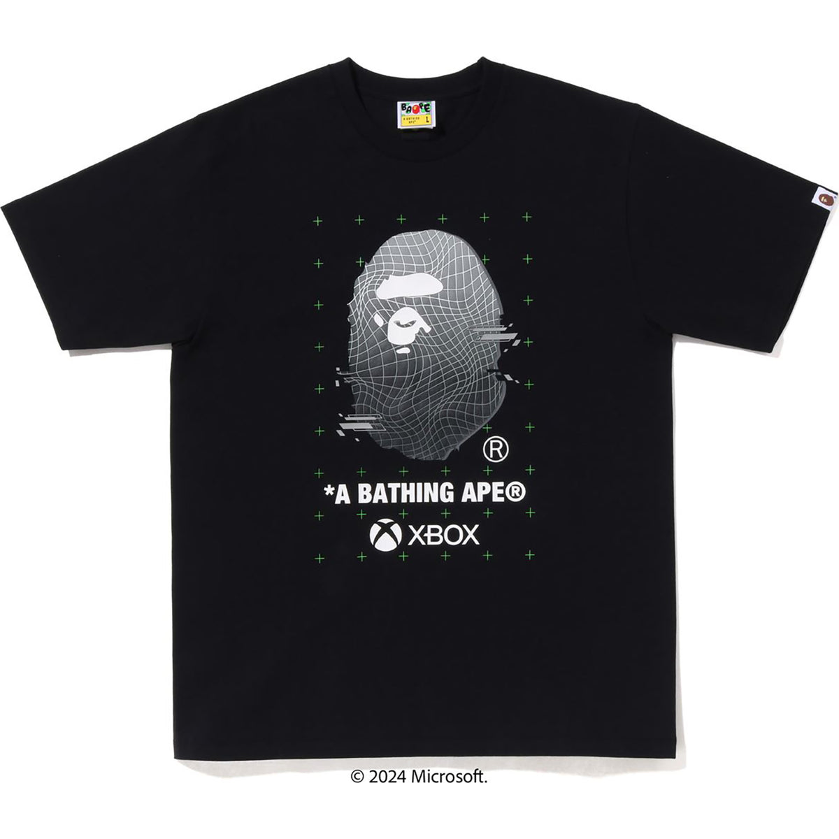 BAPE X XBOX APE HEAD TEE #2 MENS