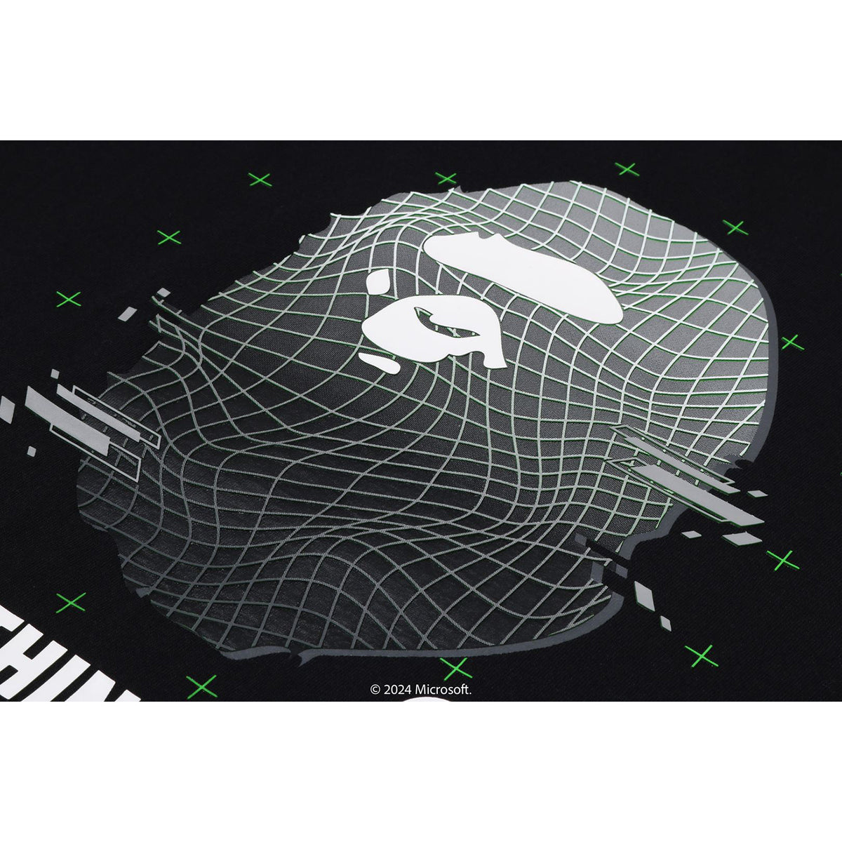 BAPE X XBOX APE HEAD TEE #2 MENS