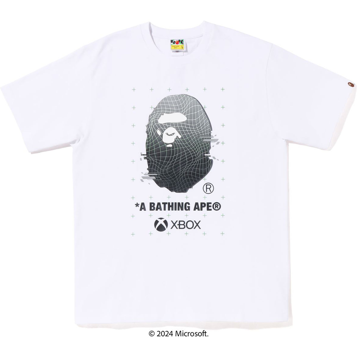 BAPE X XBOX APE HEAD TEE #2 MENS