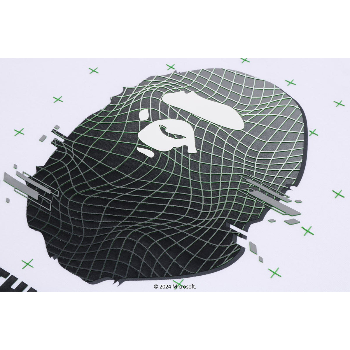 BAPE X XBOX APE HEAD TEE #2 MENS