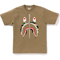 BAPE MENS 1ST CAMO SHARK T-SHIRT