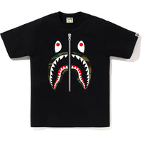 BAPE MENS 1ST CAMO SHARK T-SHIRT