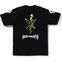 BAPE MENS SOUVENIR SKULL LOGO TEE