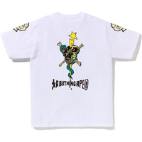 BAPE MENS SOUVENIR SKULL LOGO TEE